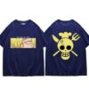 One Piece Sanji T-Shirt – Harajuku Fashion – Summer Short-Sleeved, Loose Casual Men’s Top – Oversized Hip Hop Style One Piece merch 10