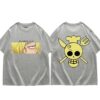 One Piece Sanji T-Shirt – Harajuku Fashion – Summer Short-Sleeved, Loose Casual Men’s Top – Oversized Hip Hop Style One Piece merch 12