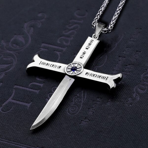 Mihawk Sword Cross Necklace – One Piece Inspired Jewelry | Mihawk Necklace Mihawk 6
