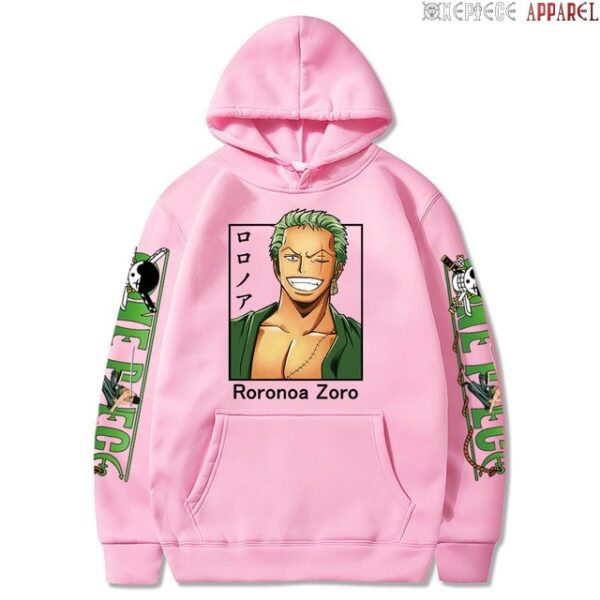 One Piece Roronoa Zoro Hoodie – Unisex Print – Streetwear Casual Sweatshirt Hoodies 5