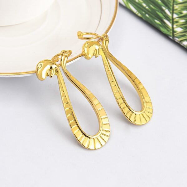 Boa Hancock Earrings – One Piece Cosplay Jewelry Gift for Women Boa 4