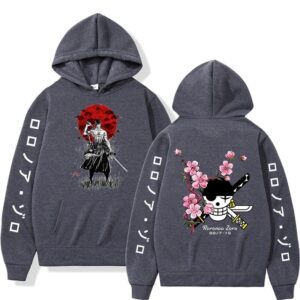 One Piece Roronoa Zoro Hoodie – Unisex Harajuku Style Hoodies 2