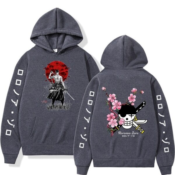 One Piece Roronoa Zoro Hoodie – Unisex Harajuku Style Hoodies 3