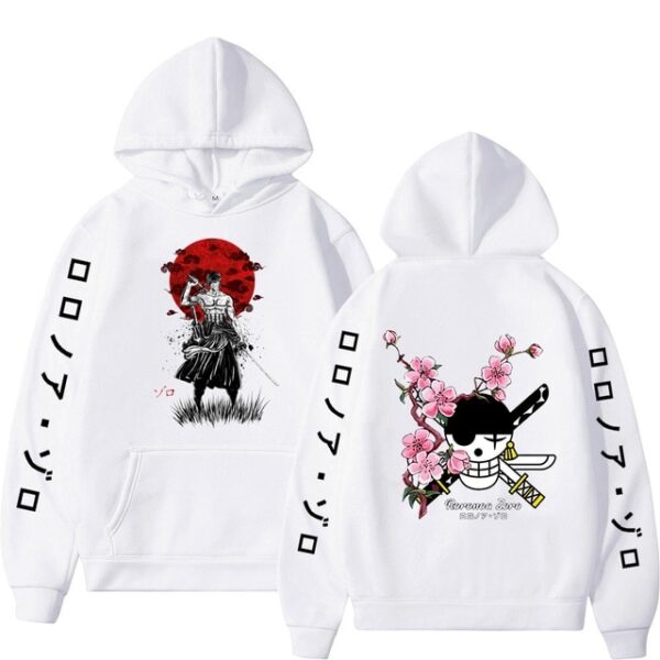 One Piece Roronoa Zoro Hoodie – Unisex Harajuku Style Hoodies 12