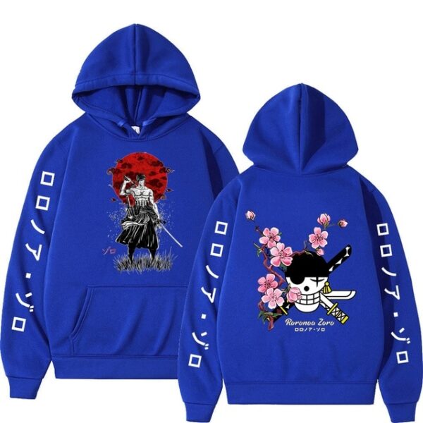One Piece Roronoa Zoro Hoodie – Unisex Harajuku Style Hoodies 9
