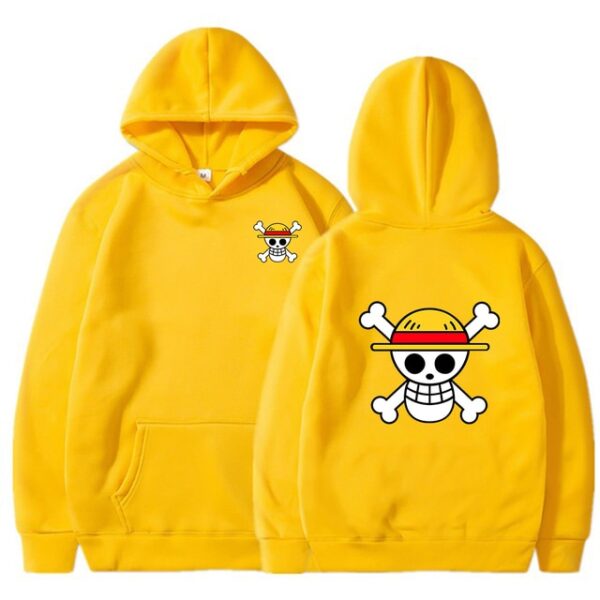 One Piece Luffy Skull Hoodie – Men’s Japanese Anime Harajuku Hip Hop Style – Autumn Pullover Sweatshirt One Piece merch 6