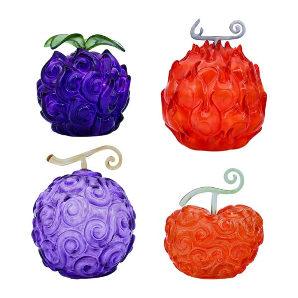 Devil Fruits Collectibles – Rubber Devil Fruits For Law, Blackbeard, Luffy, and Ace Ace 7