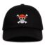 One Piece hat - pirate flag embroidered dad cap