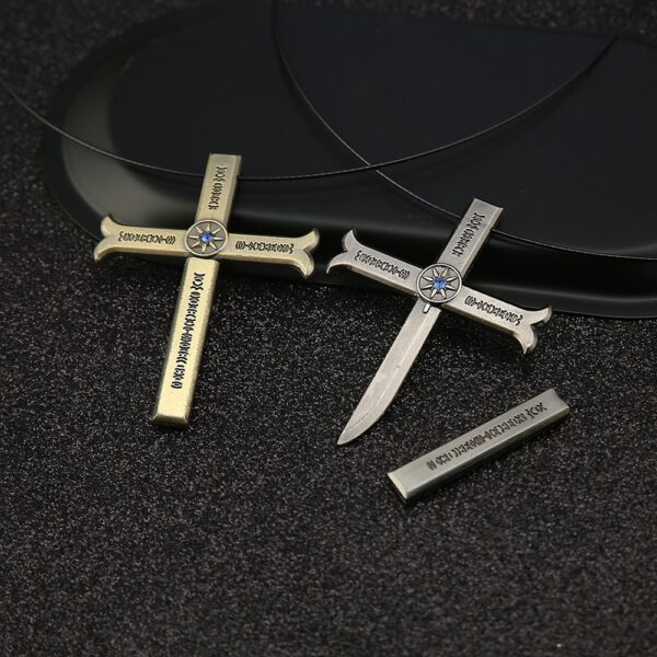 Mihawk Sword Cross Necklace – One Piece Inspired Jewelry | Mihawk Necklace Mihawk 2