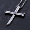 Mihawk Sword Cross Necklace – One Piece Inspired Jewelry | Mihawk Necklace Mihawk 15
