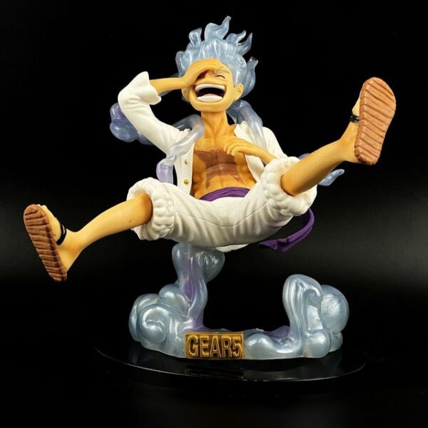 One Piece Gear 5 Luffy Figure – Sun God Luffy Nika 17cm Collectible Figures 2