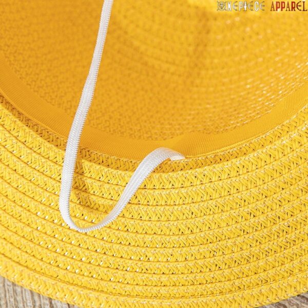 One Piece Straw Hat Luffy: Authentic Weaved Cosplay Hat Cosplay 7