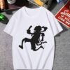 Gear 5 Luffy Shirt: Sun God Nika Design – Premium Cotton Tee | One Piece merch Gear 5 5