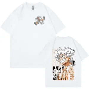 Gear 5 Merch: Luffy Graphic T-Shirt | 100% Cotton Gear 5