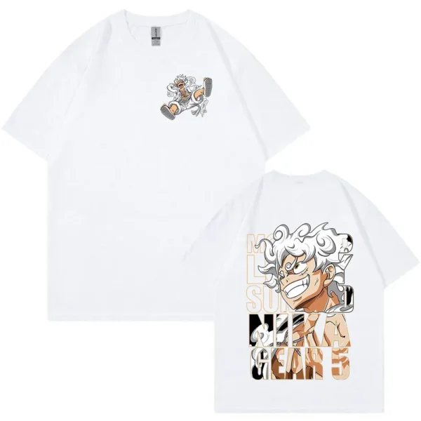 Gear 5 Merch: Luffy Graphic T-Shirt | 100% Cotton Gear 5 3