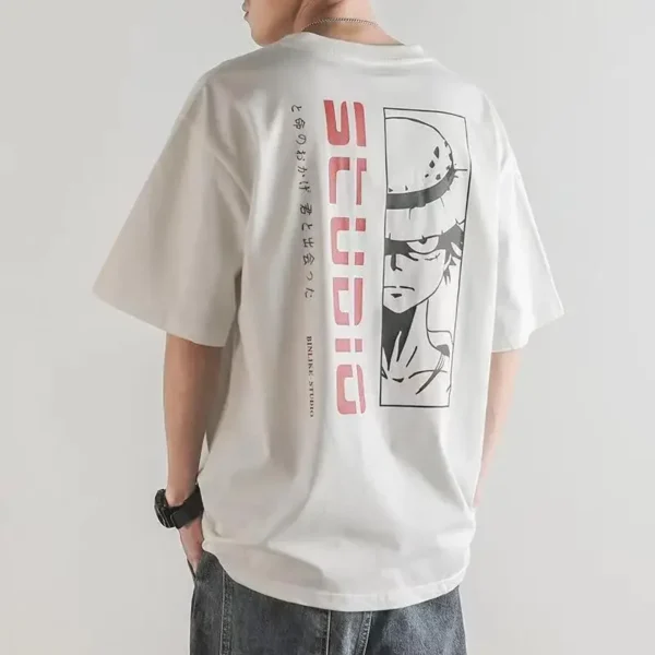 Longline T Shirt – Luffy Merch Luffy 4