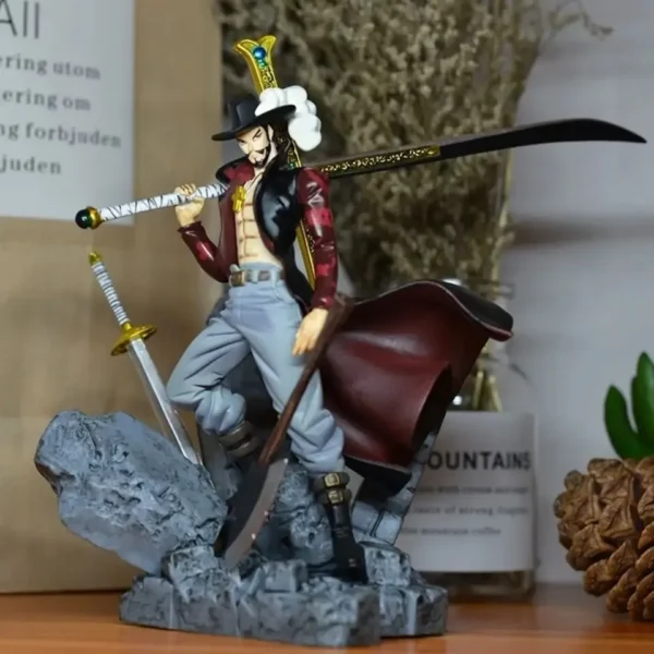 Dracule Mihawk Figure: 15CM One Piece Collectible Figures 4