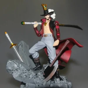 Dracule Mihawk Figure: 15CM One Piece Collectible Figures