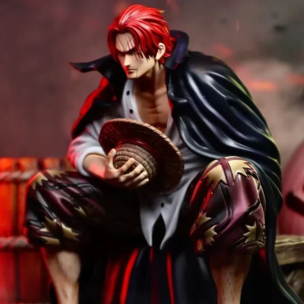 Shanks Figure: 17cm One Piece Film Red Collectible Figures 13