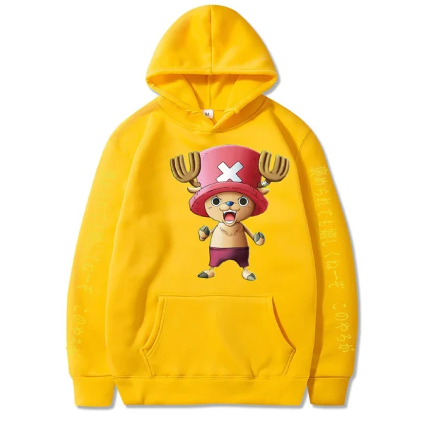 One Piece Chopper Hoodie: Harajuku Style Pullover Chopper 5