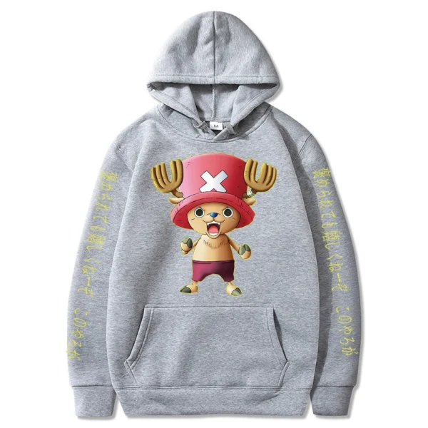 One Piece Chopper Hoodie: Harajuku Style Pullover Chopper 6