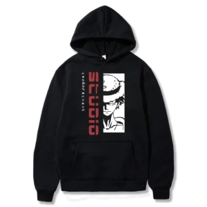 Felpa Luffy: Streetwear Harajuku Ispirato All’Anime Abbigliamento One Piece