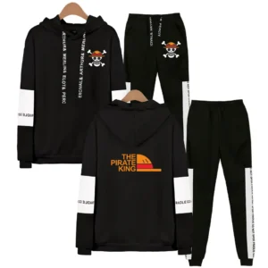 One Piece Hoodie and Sweatpants Set: Comfortable and Stylish Unisex Outfit Hoodies 2