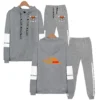 One Piece Hoodie and Sweatpants Set: Comfortable and Stylish Unisex Outfit Hoodies 11