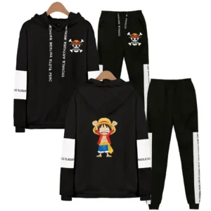 One Piece Hoodie and Sweatpants Set: Comfortable and Stylish Unisex Outfit Hoodies