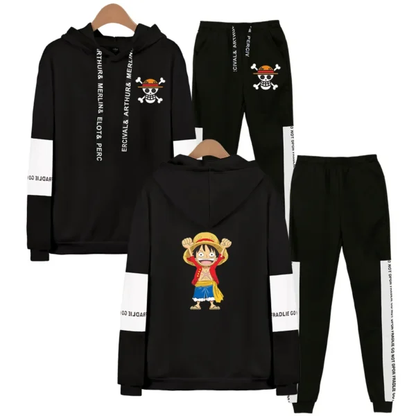 One Piece Hoodie and Sweatpants Set: Comfortable and Stylish Unisex Outfit Hoodies 2