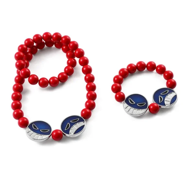 Ace Bracelet: One Piece Inspired Beaded Accessory Ace 4