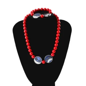 Ace Necklace One Piece: Red Bead Accessory Ace