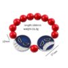 Ace Necklace One Piece: Red Bead Accessory Ace 16