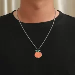 Devil Fruit Necklace: One Piece Titanium Steel Pendant