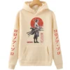 Zoro One Piece Hoodie: Long Sleeve Pullover Hoodies 12