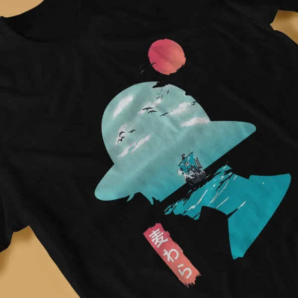 Going Merry and Luffy Shirt Going Merry 4