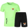 One Piece Anime Trainingsanzug – Shirt- und Shorts-Set Luffy 31