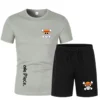 One Piece Anime Trainingsanzug – Shirt- und Shorts-Set Luffy 34