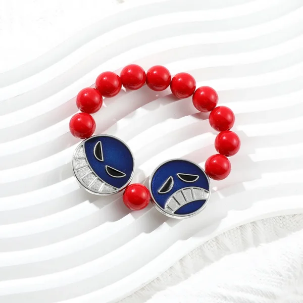 Ace Bracelet: One Piece Inspired Beaded Accessory Ace 2