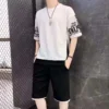 One Piece Shirt and Shorts Set: Summer Casual Harajuku Style for Men Luffy 12