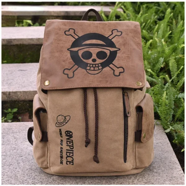 One Piece Backpack: Canvas Bag Bags 3