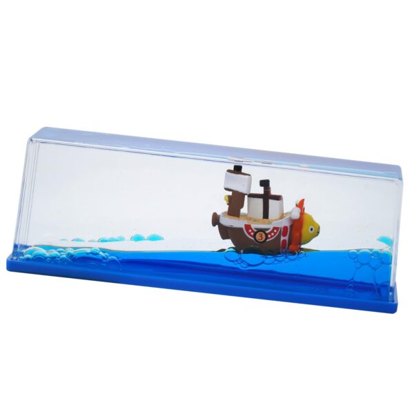 One Piece Floating Boat Ornament: Thousand Sunny and Going Merry Figures 3