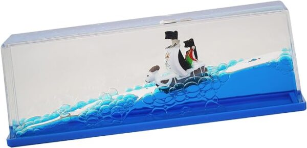 One Piece Floating Boat Ornament: Thousand Sunny and Going Merry Figures 4