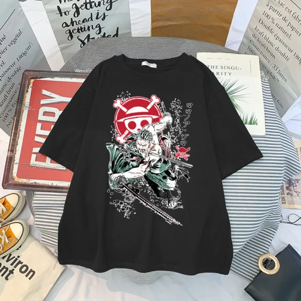 Zoro Shirt: Harajuku Style One Piece merch One Piece Characters 2