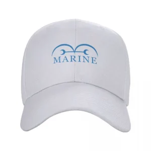 One Piece Marine Hat: Simple Baseball Cap for Fans Cosplay
