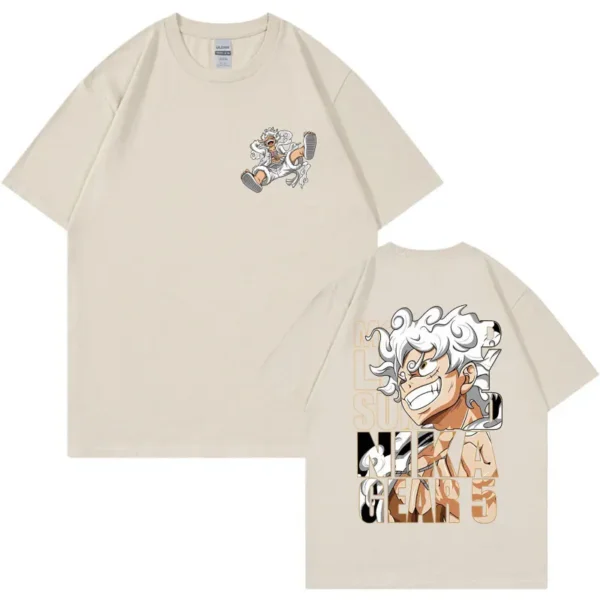 Gear 5 Merch: Luffy Graphic T-Shirt | 100% Cotton Gear 5 4