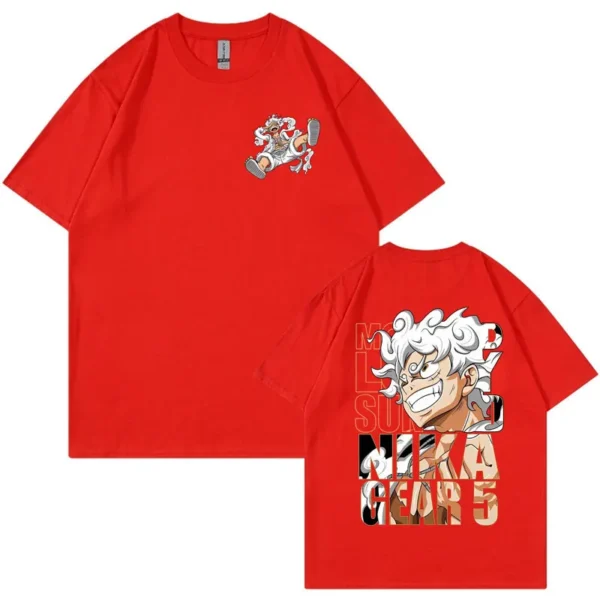 Gear 5 Merch: Luffy Graphic T-Shirt | 100% Cotton Gear 5 6