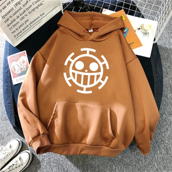 Trafalgar Law Hoodie: Fleece One Piece Merch Hoodies 11