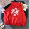 Trafalgar Law Hoodie: Fleece One Piece Merch Hoodies 19