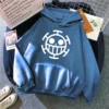 Trafalgar Law Hoodie: Fleece One Piece Merch Hoodies 23